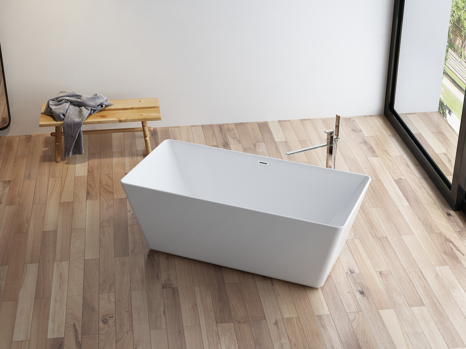 Acrylic Free standing Bathtub