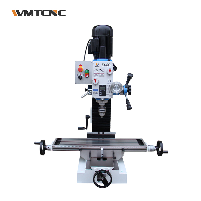 Manual drilling and milling machine