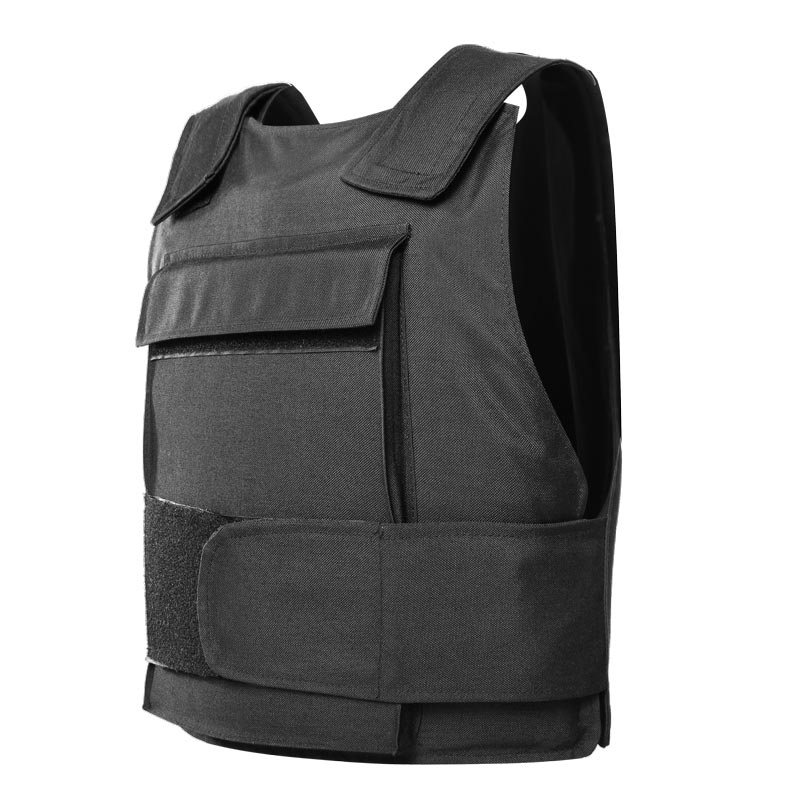Black NIJ IIIA Police Bulletproof Vest Army Ballistic Vest NIJ IIIA of BVXX-09