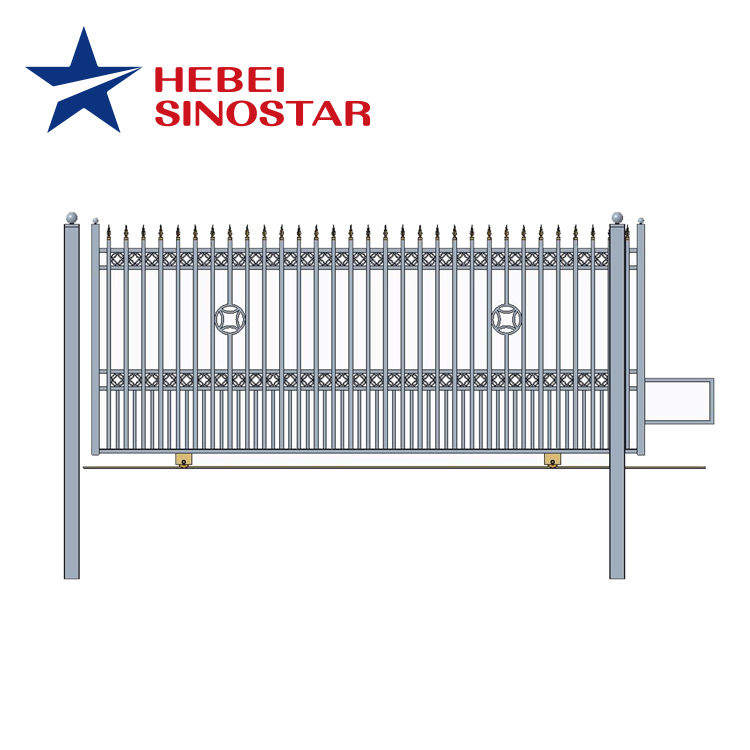 Wrought Iron Sliding Gates