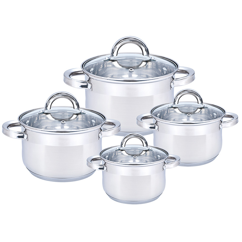 Stainless steel cookware set