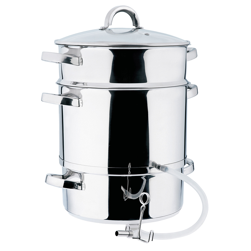 Stainless steel juice maker