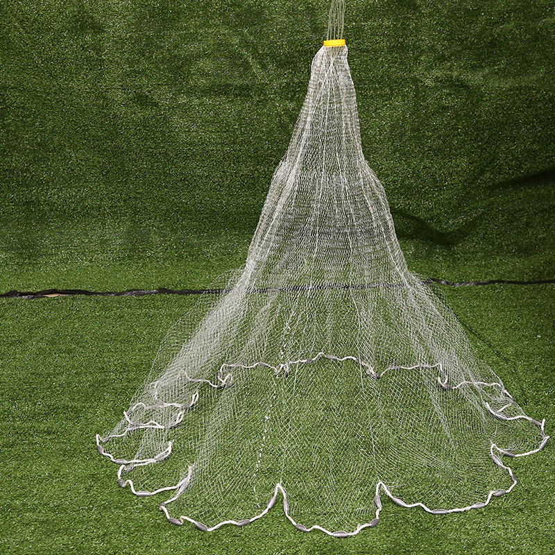 American style nylon monofilament cast net