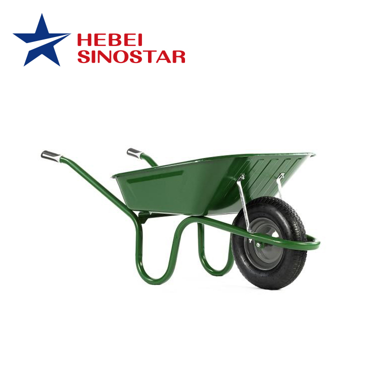 Wheelbarrow With Rubber Air Wheel