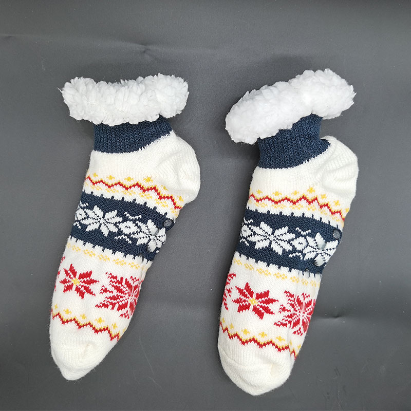 Knitted Fuzzy Socks