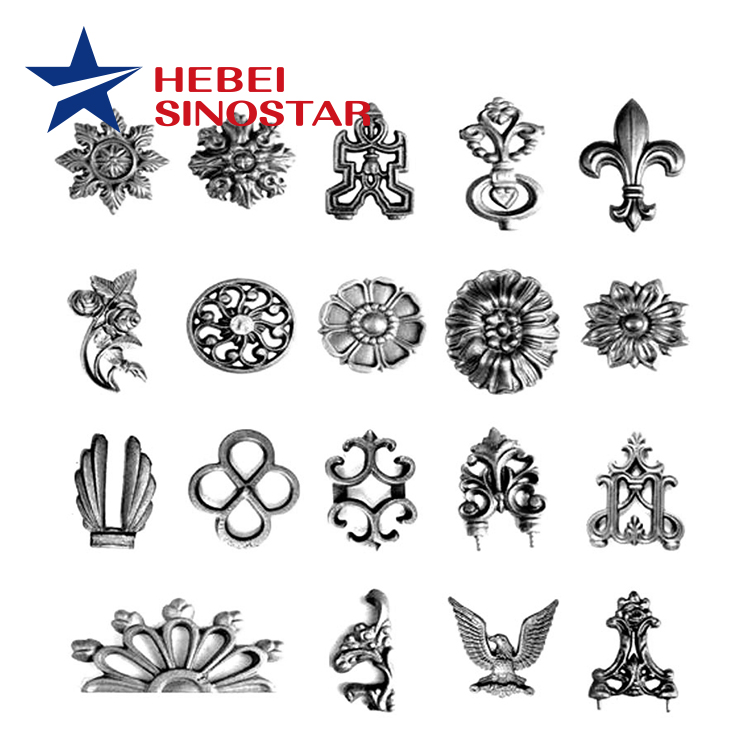 Forging Steel Handrail Decoration Flower