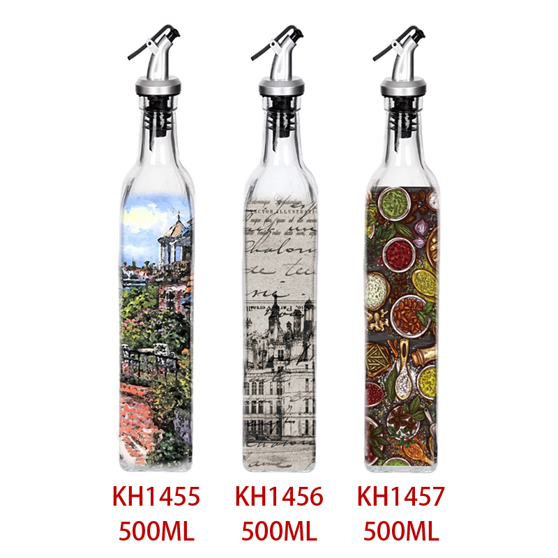 Oil vinegar bottle，water bottle ,water set,decal