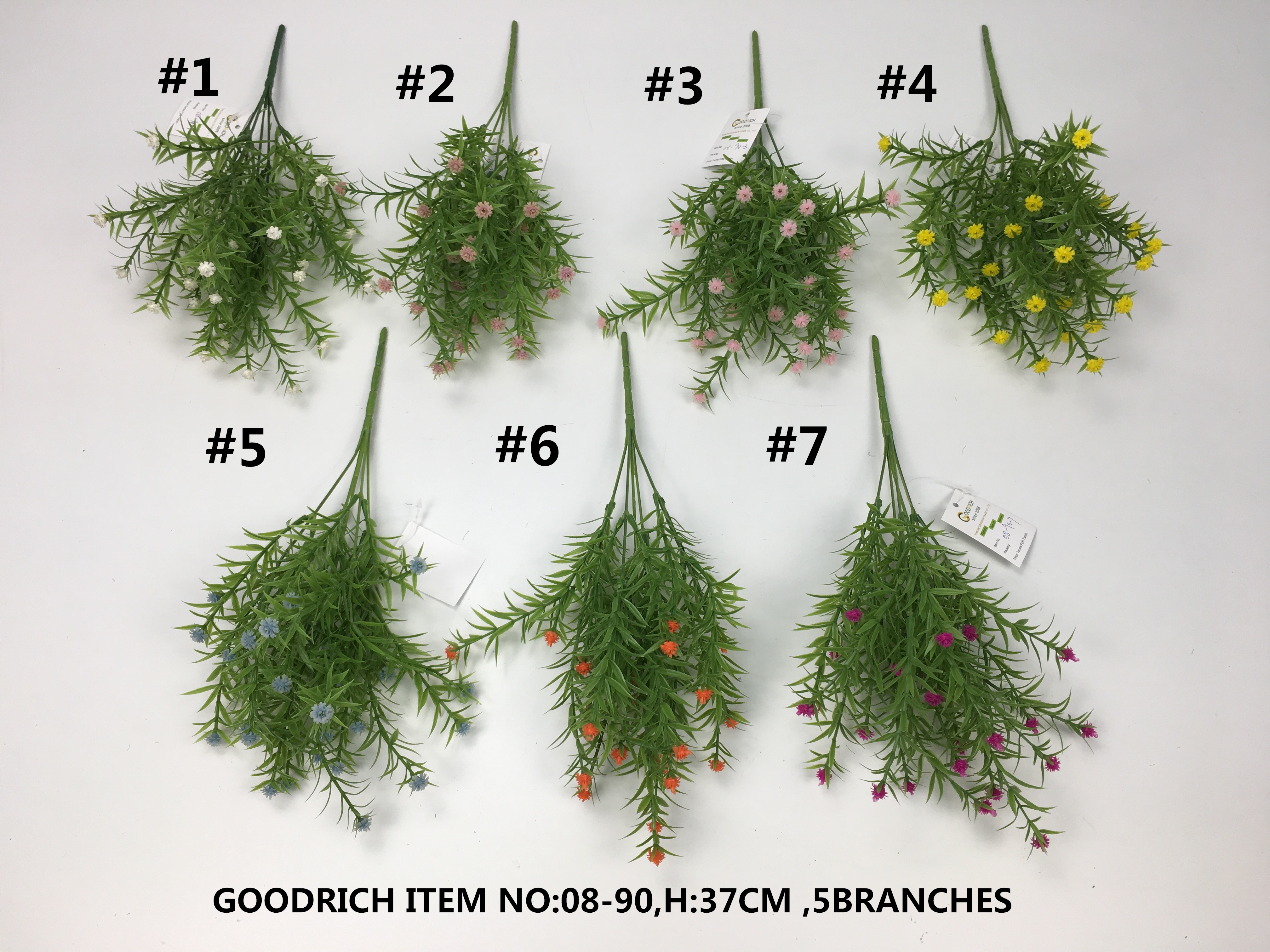 Artificial flowers small bush