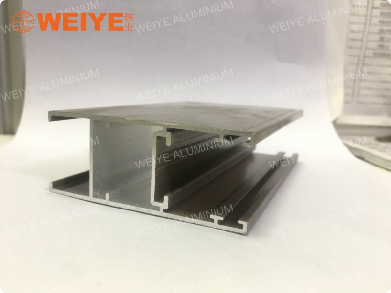 Aluminium sliding window profile