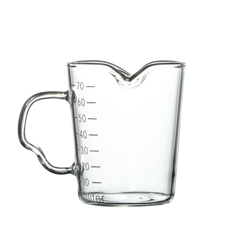 Graduated glass