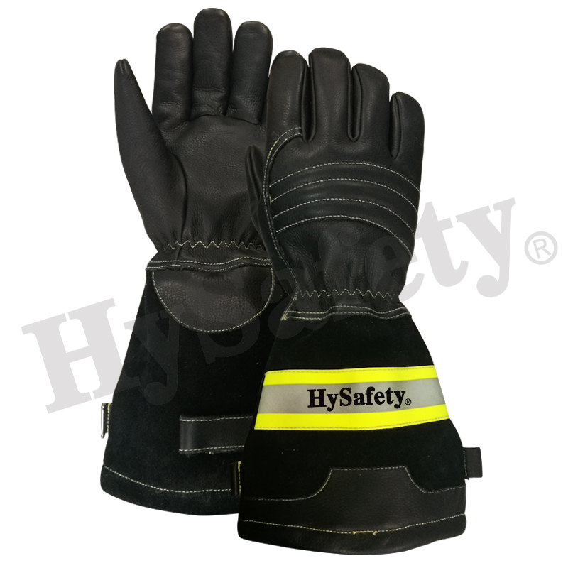 Firefighter gloves,Firefighting glove, EN659 glove ,FR glove