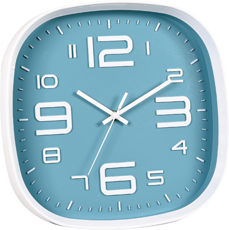 wall clock; quartz clock; best sale; antique; promotion; gift; square clock; colorful; 12inch 30cm