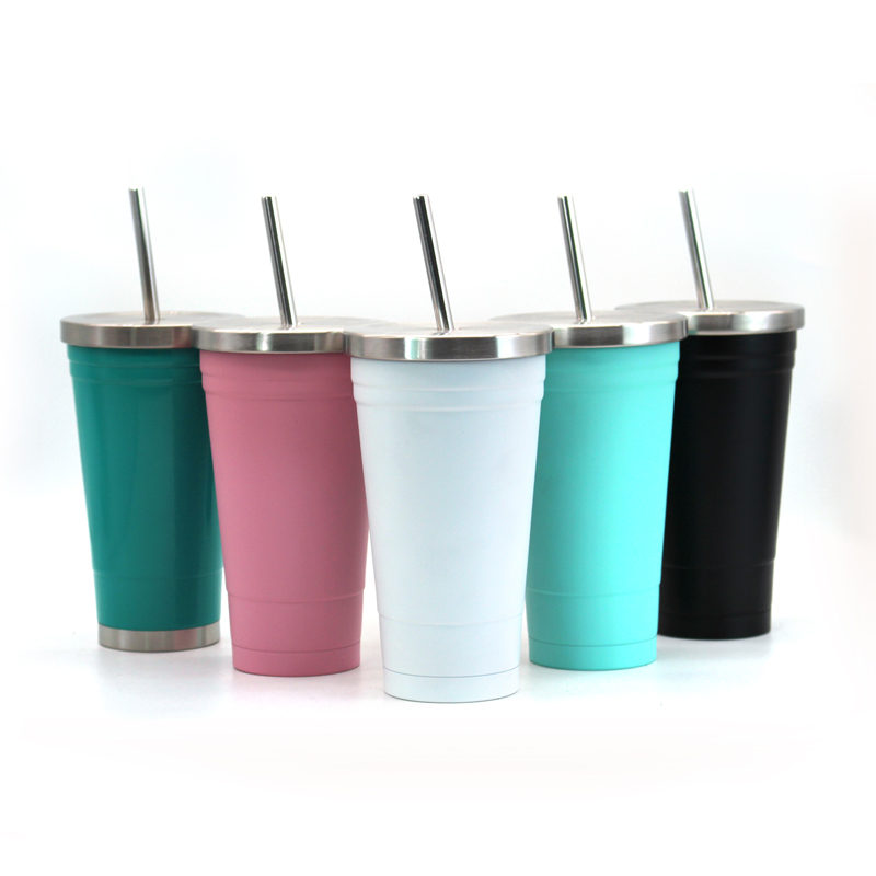 Straw mug
