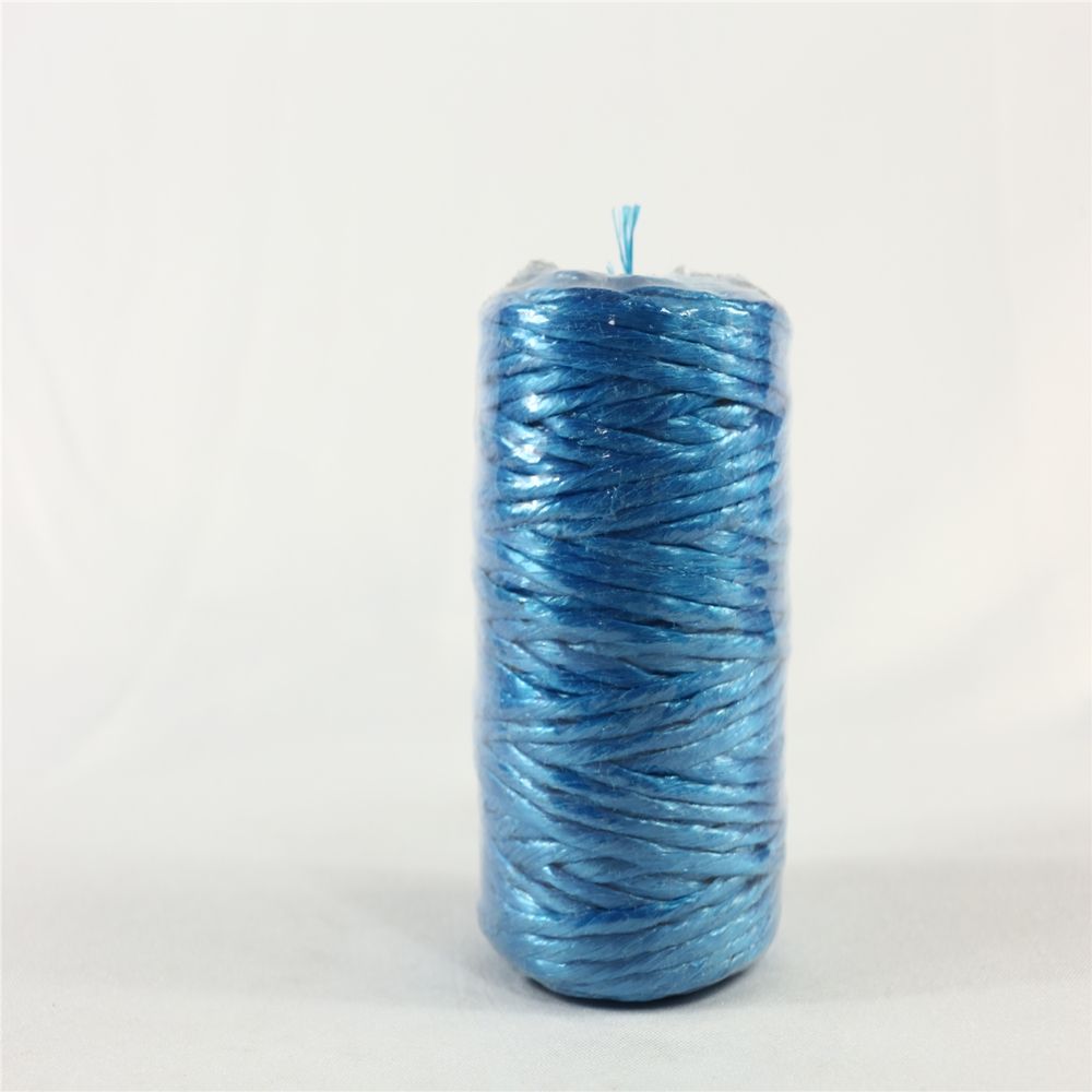 1.5mm twine cotton cord double colored twine bale twine