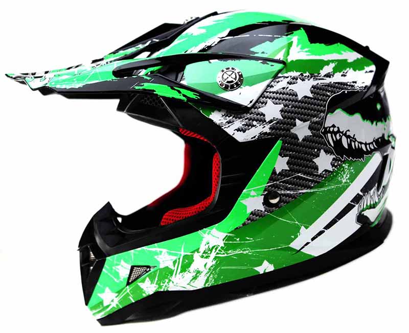Motocross Youth Kids Helmet DOT Approved - YEMA YM-211 Motorbike Moped Motorcycle Off Road Full Face Crash Downhill DH Four Wheeler Helmet for Street Bike Dirt Bike BMX ATV Quad MX Boys Girls, Small