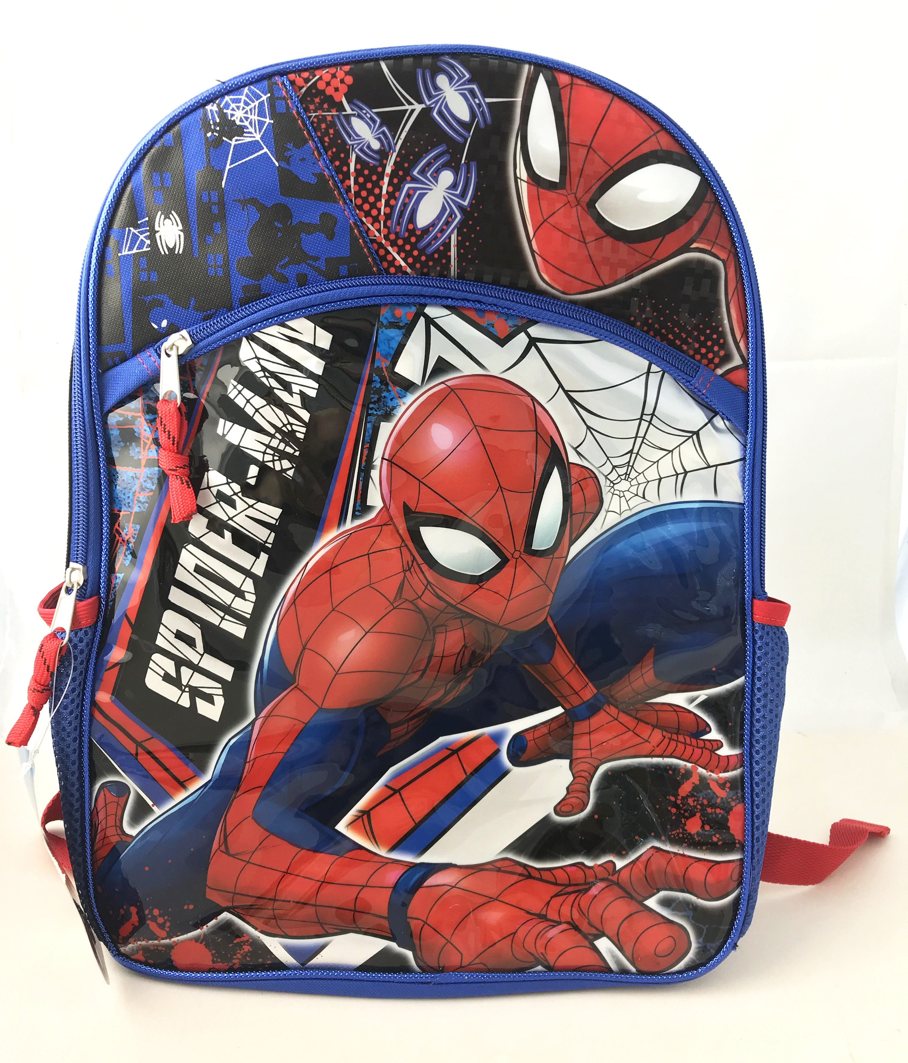 Pvc backpack spiderman deisgn