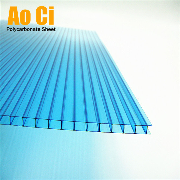 Polycarbonate sunshade roof sheet
