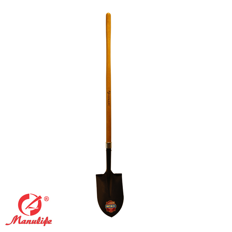 Long Timber handle shovel