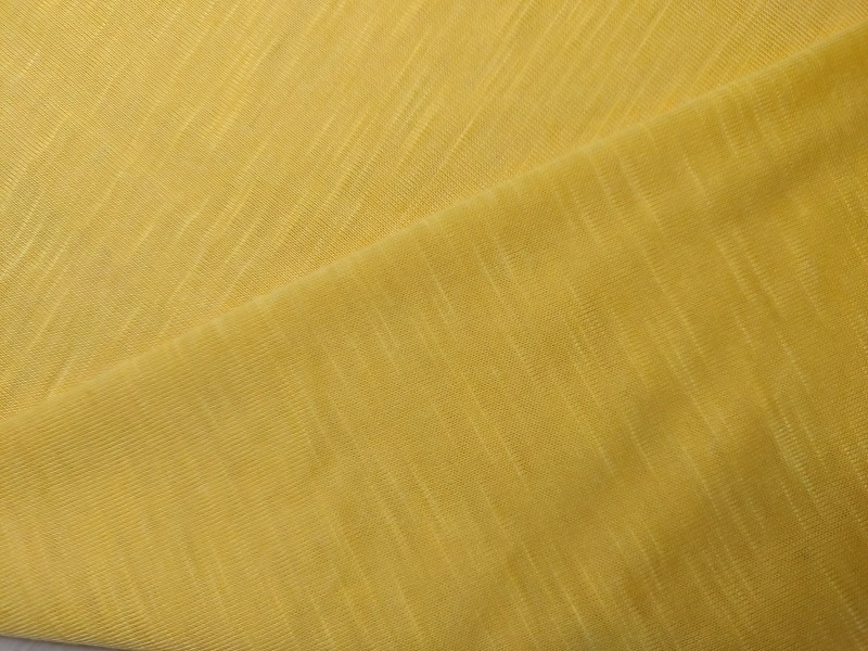100%spun polyester slub jersey