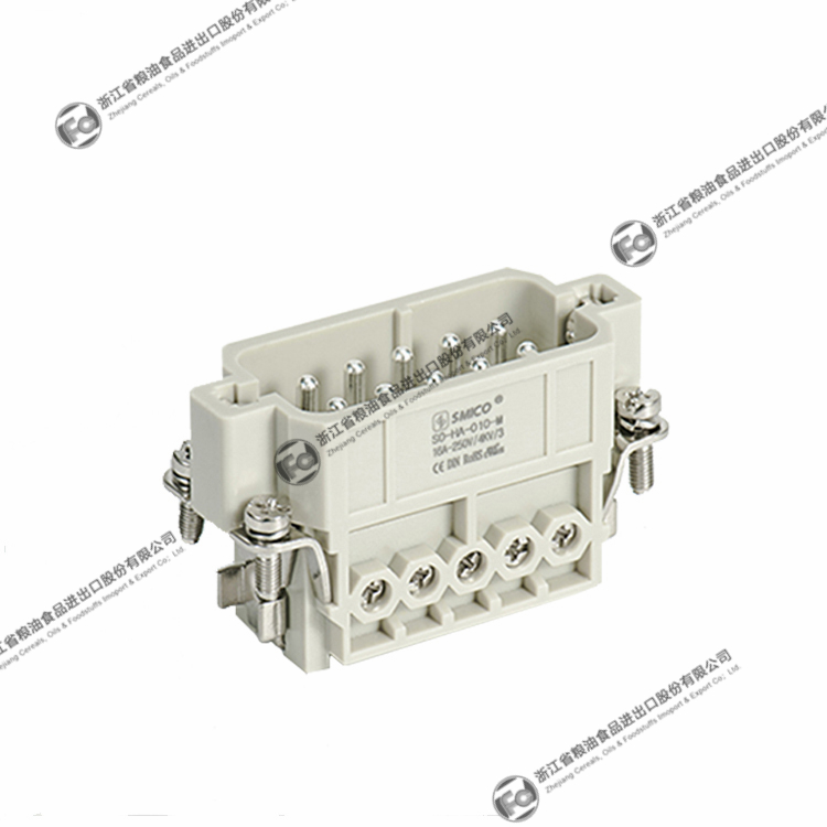 10 pin male and female connector Heavy duty connector machine connector