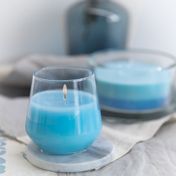 candle holder soy wax scented candle glass candle jar