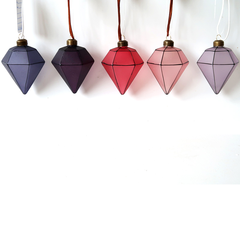 glass ball christmas hanging ornament