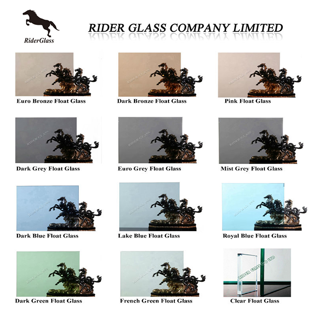 Rider 8mm Tinted Clear Float Glass
