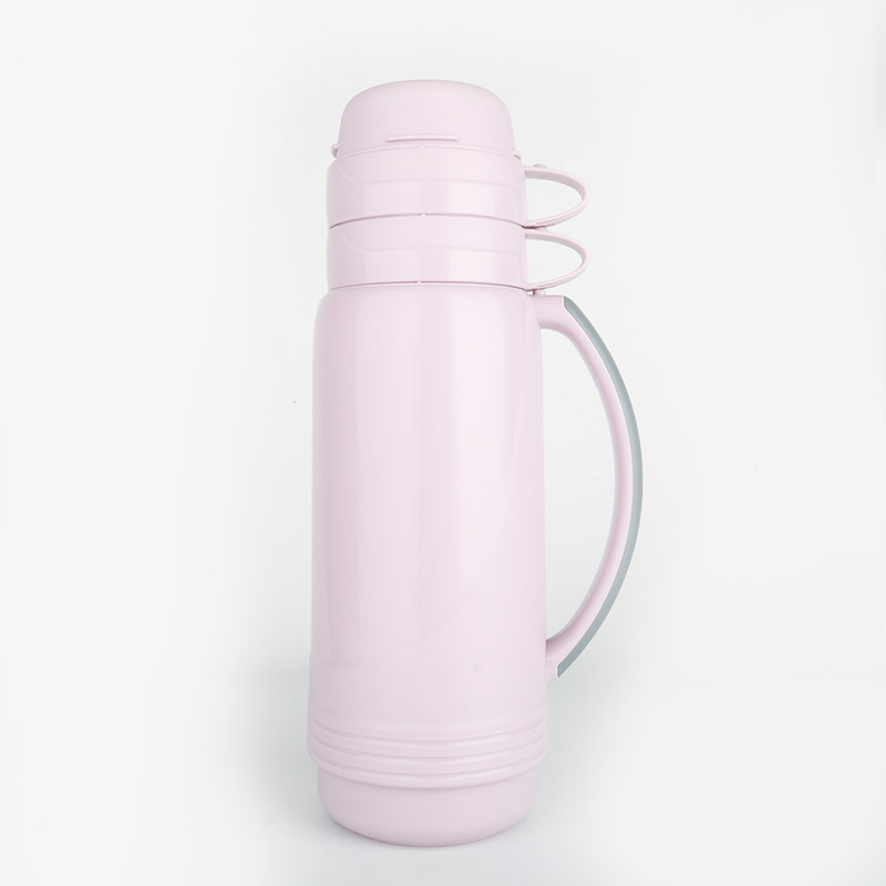 Plastic Vacuum Jug With 2 Cups For Travelling