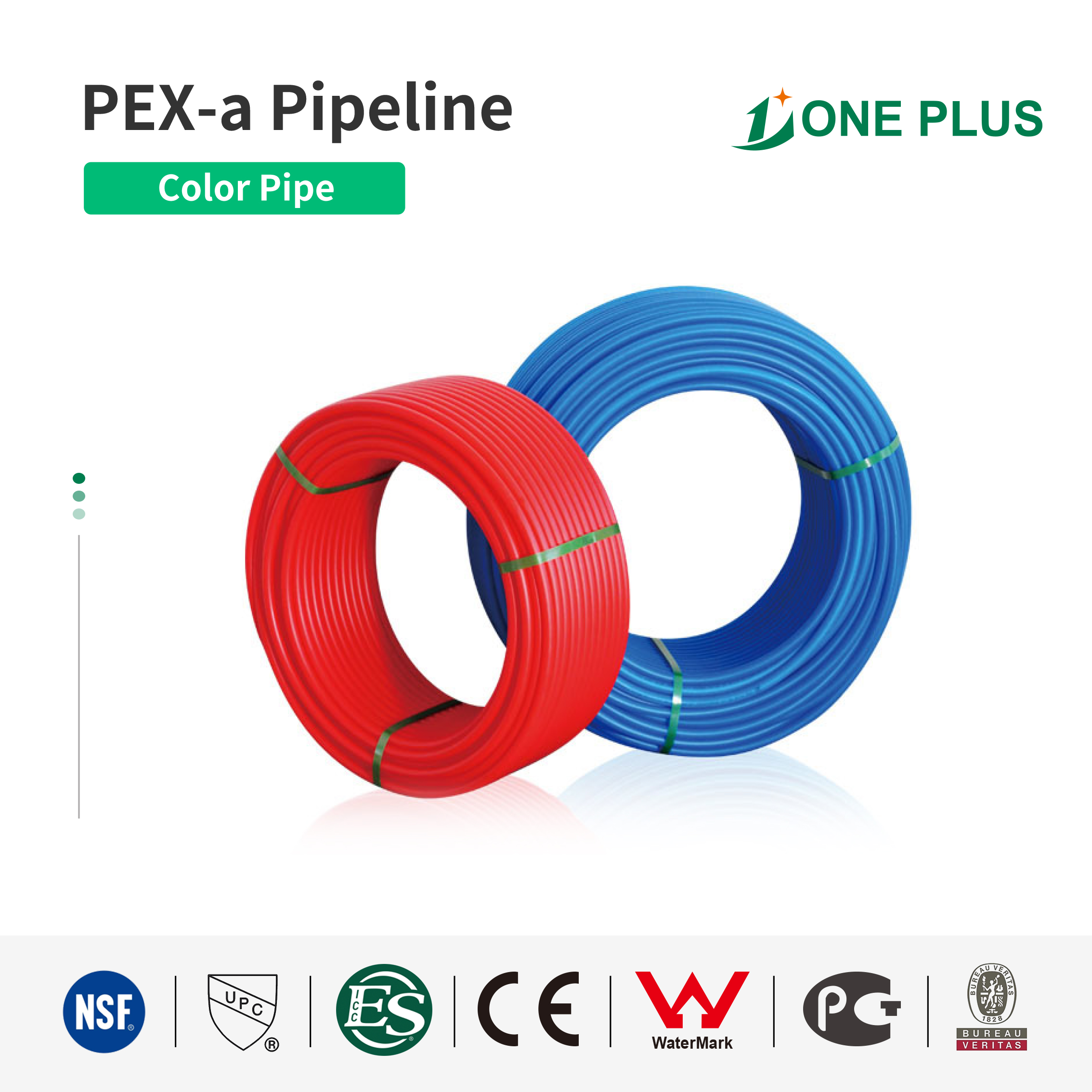 PEX-a Red&Blue Pipeline