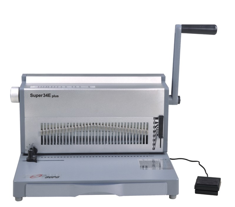 Double wire book binding machine SUPER34E PLUS