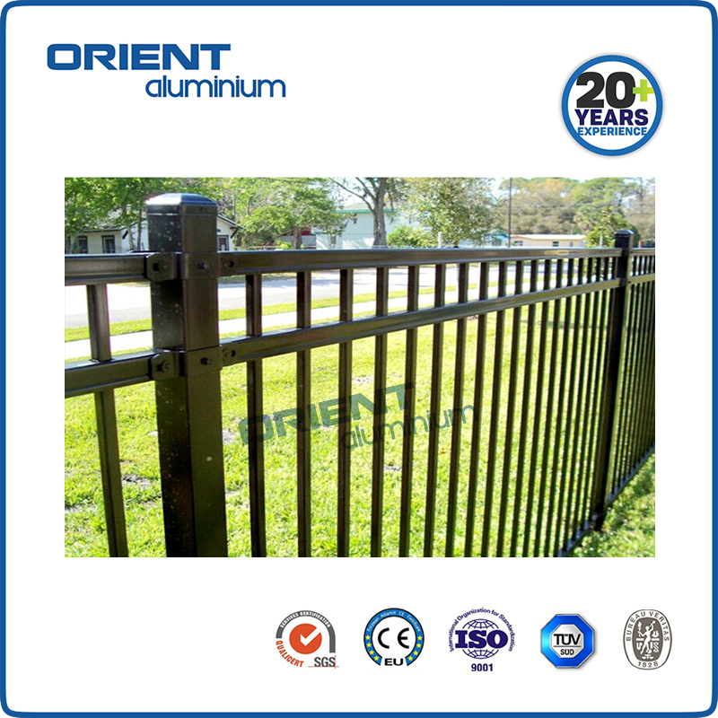 Hot sale new designs Aluminium fence Popular in America and Canada