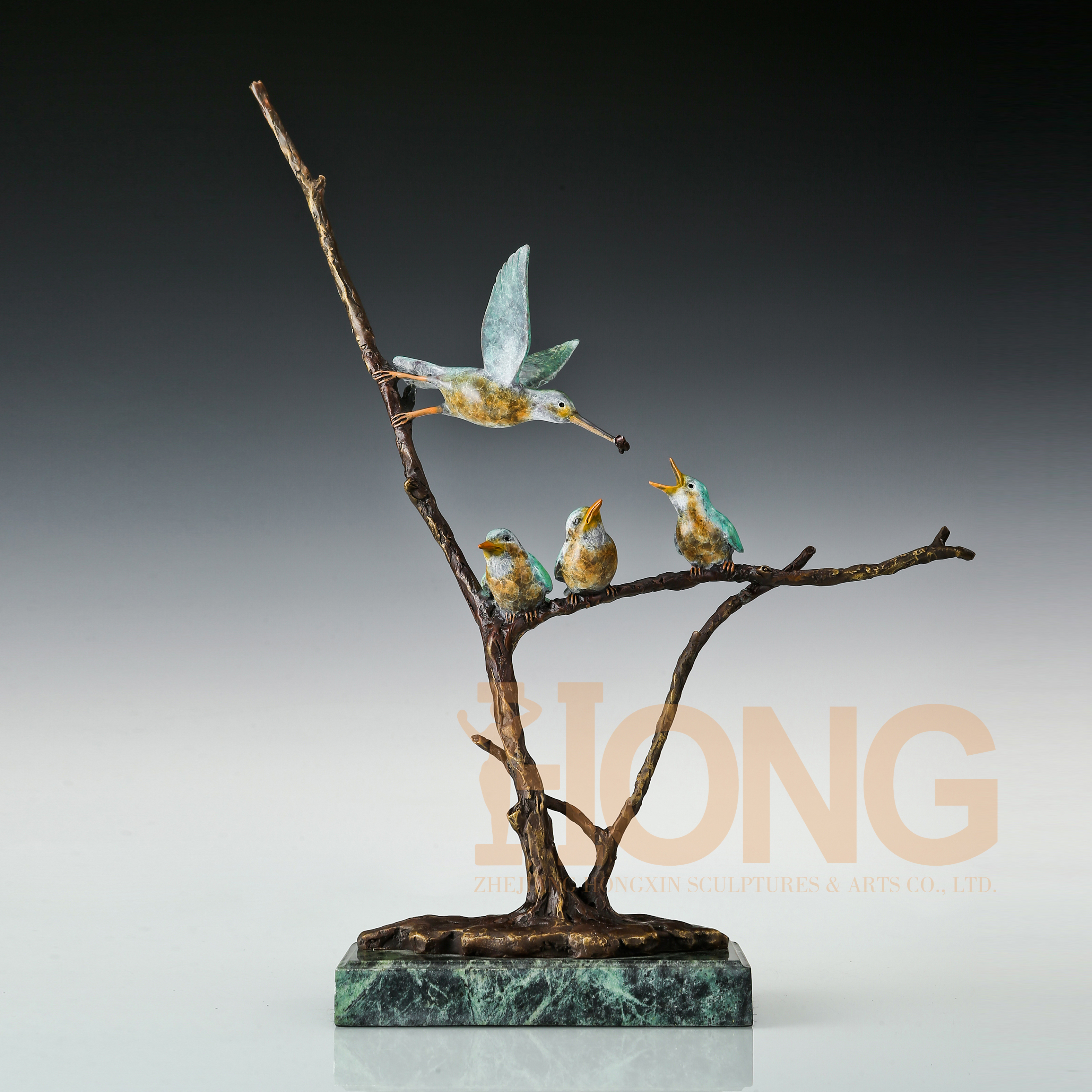 Jd-139 Bronze Sculptures Hongxin