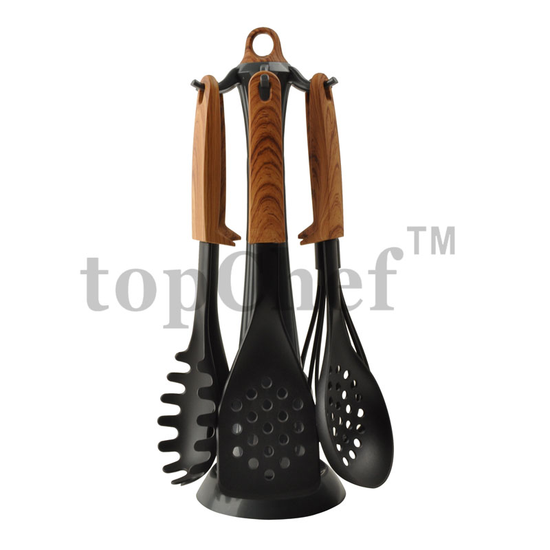 7 pcs nylon kitchen utensil set