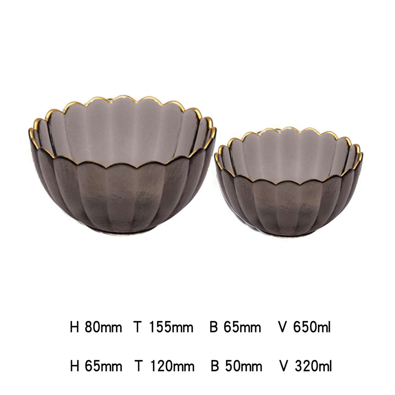 Glass bowl