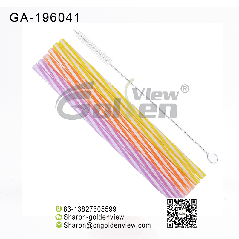 Silicone straw