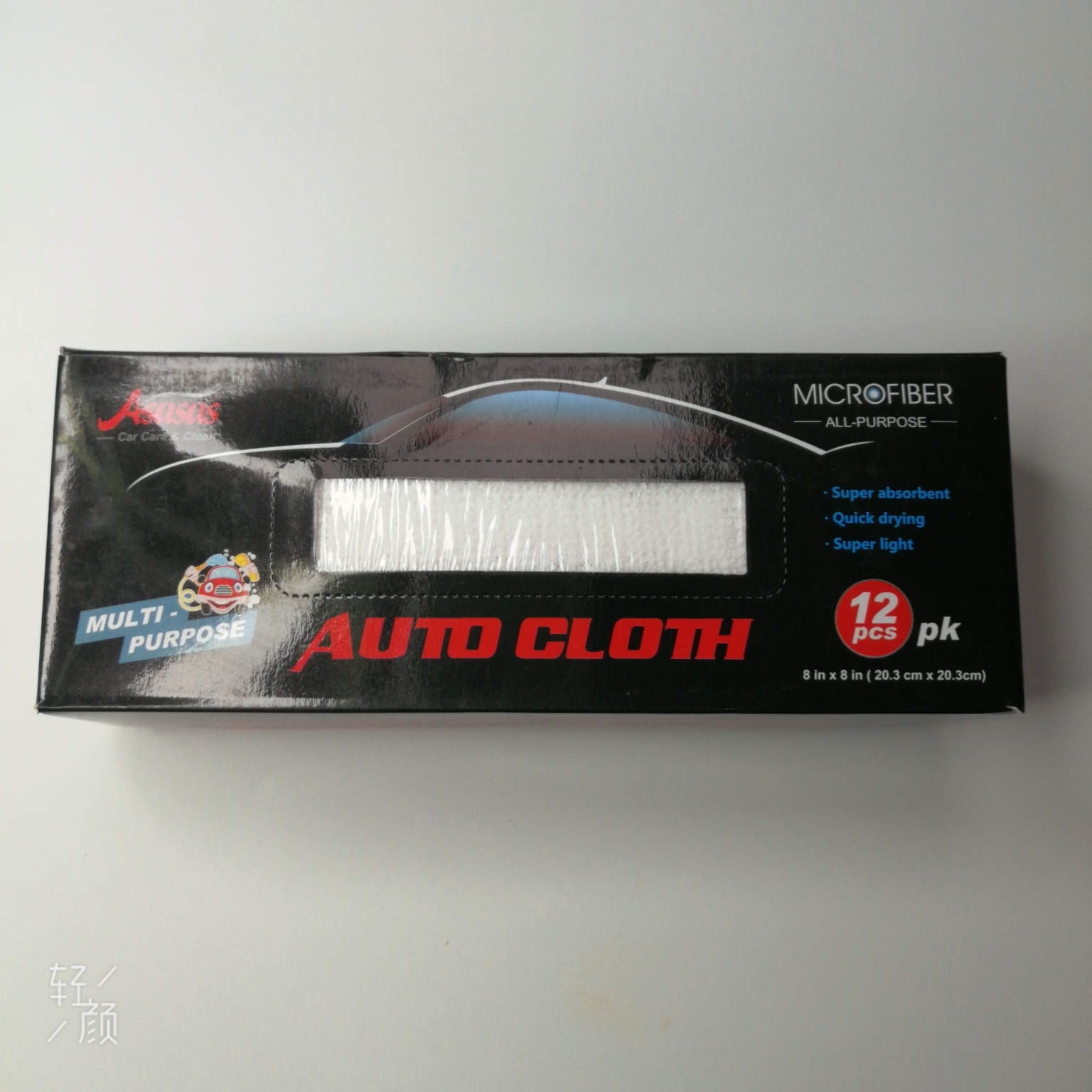 #16214 WD microfiber cleaning cloth for car care cleaning