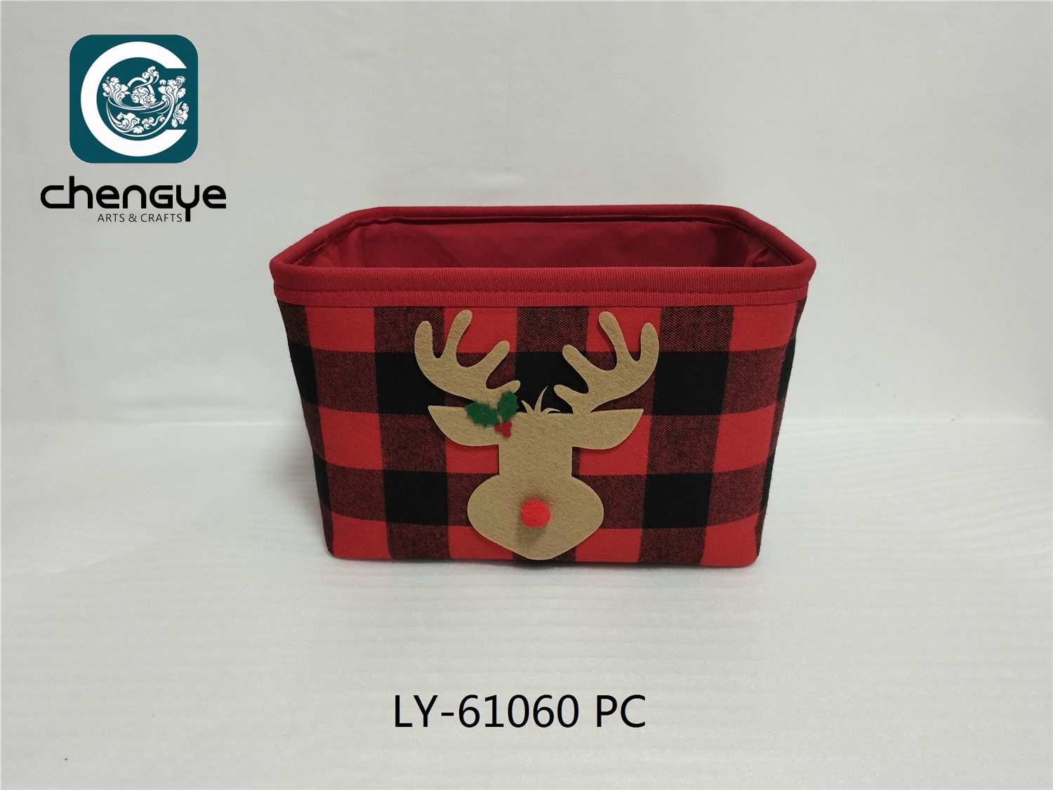 Christmas fabric basket, gift bag，storage basket