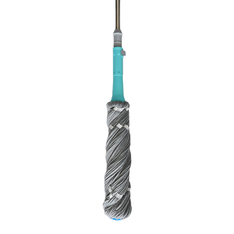 Hot Selling Microfiber Mop Floor Cleaning Squeeze Water Dry Wet Retractable Cleaning Twist Mop