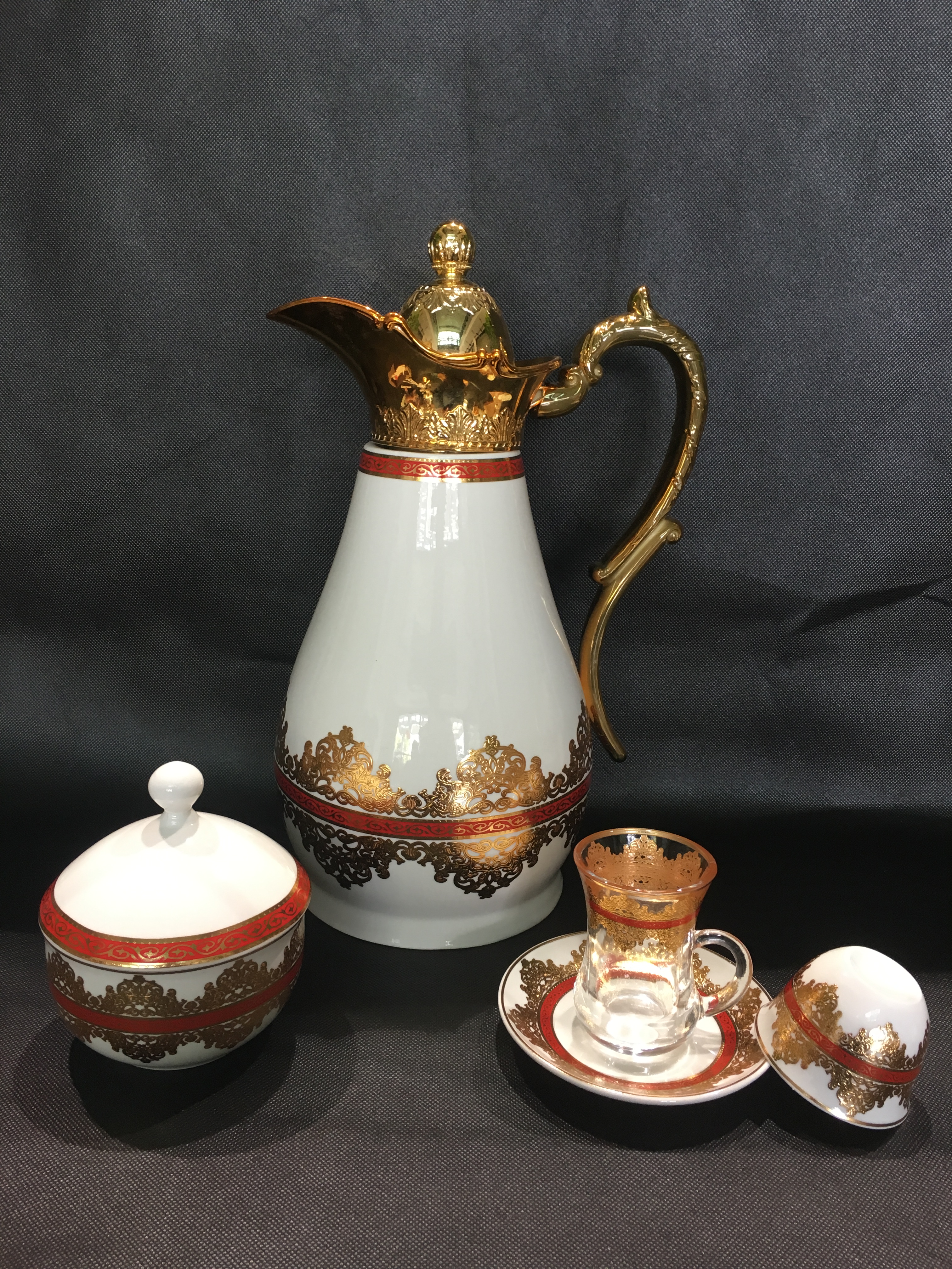 porcelain culture Middle east tea set