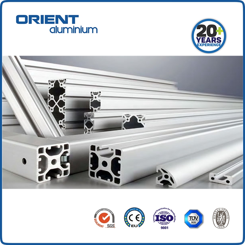 Aluminum side cabinet pipeline profile