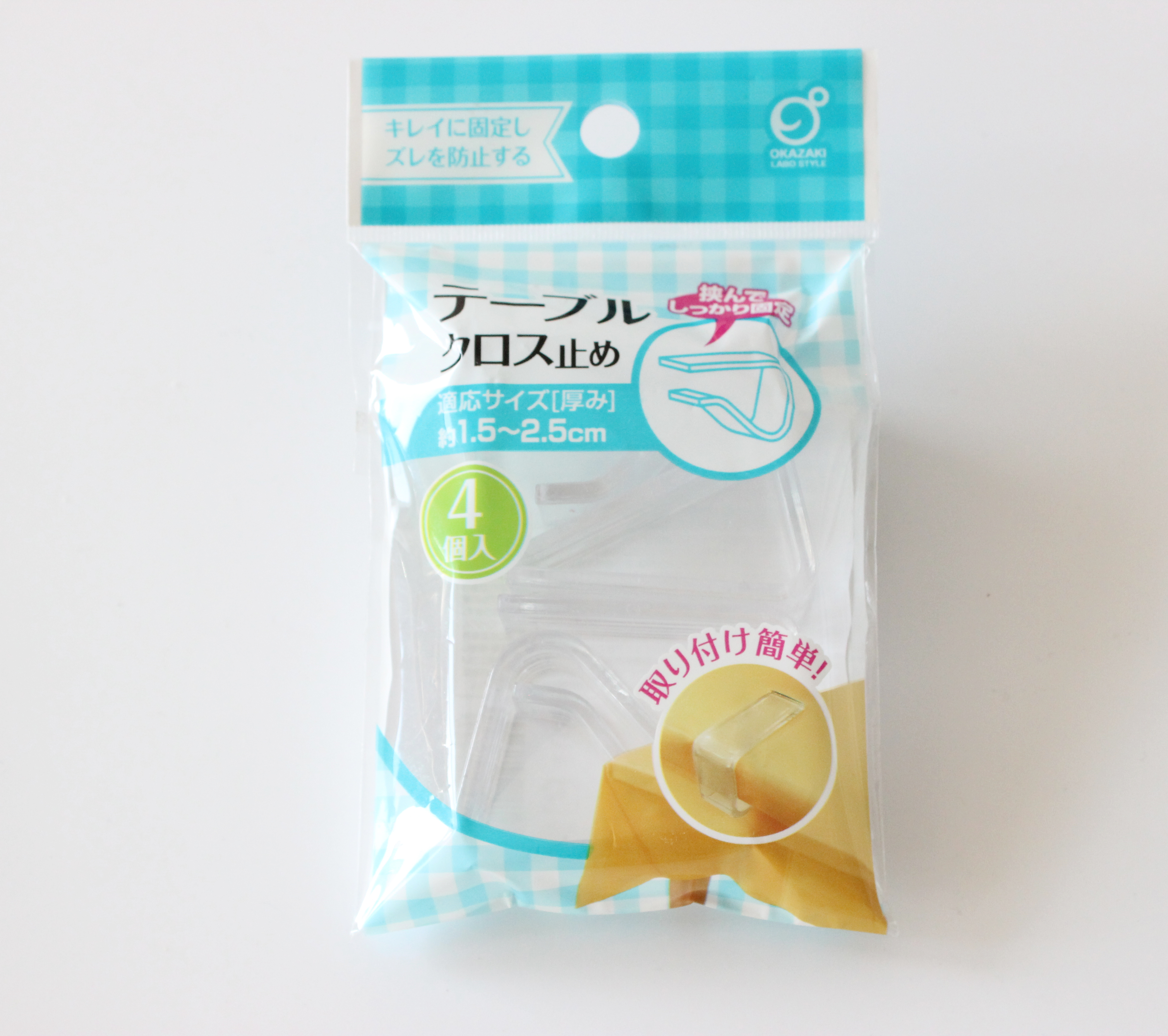 4PCS Table cloth clips