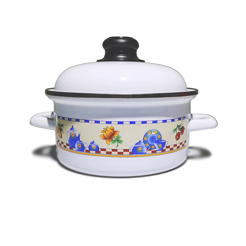 18cm enamel cookware set