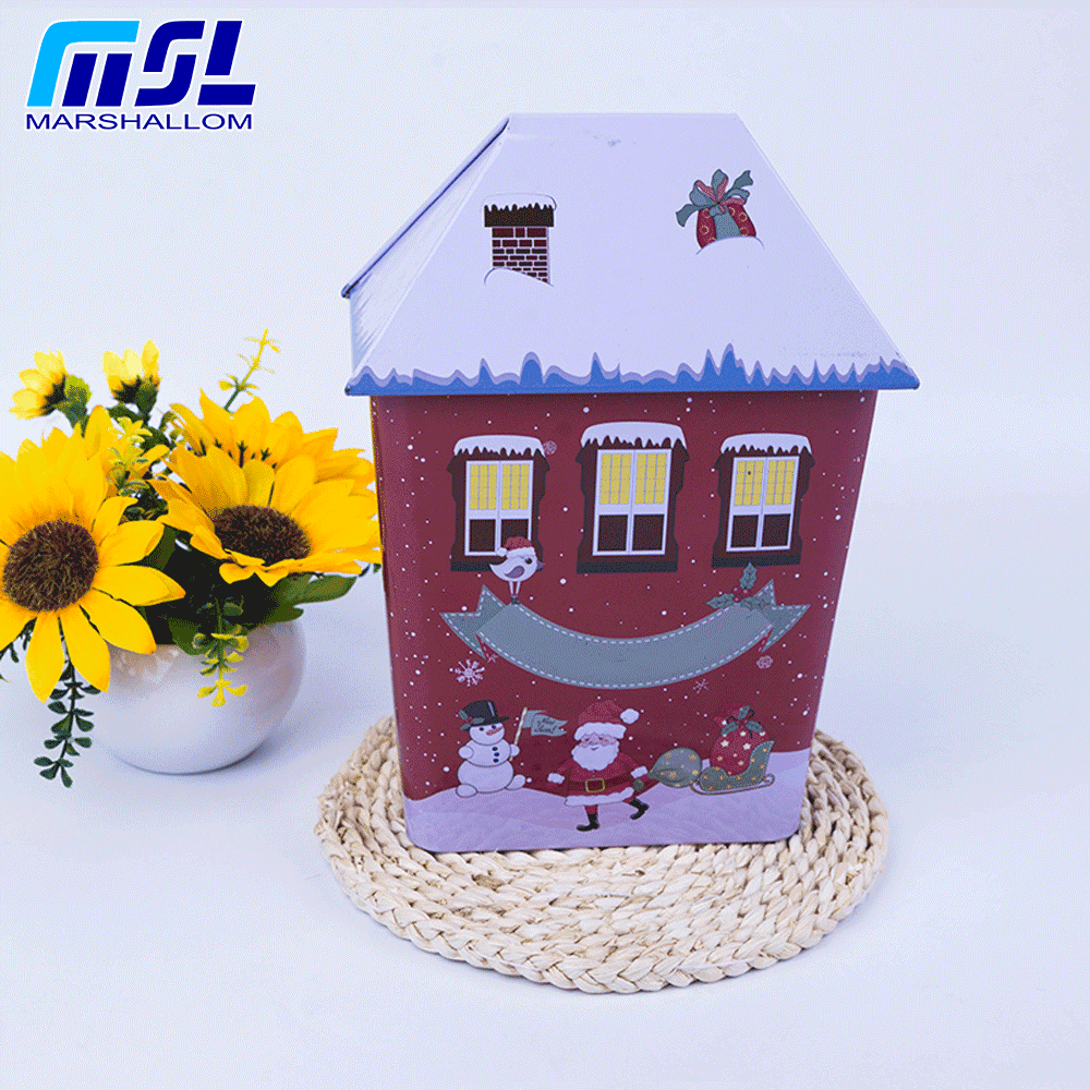 House tin（Tin box tinbox tin can metal can metal box tinbox）