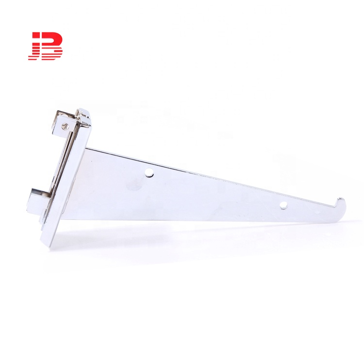 metal shelf bracket/ glass mounting brackets