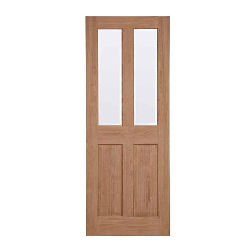 Solid wood composite door
