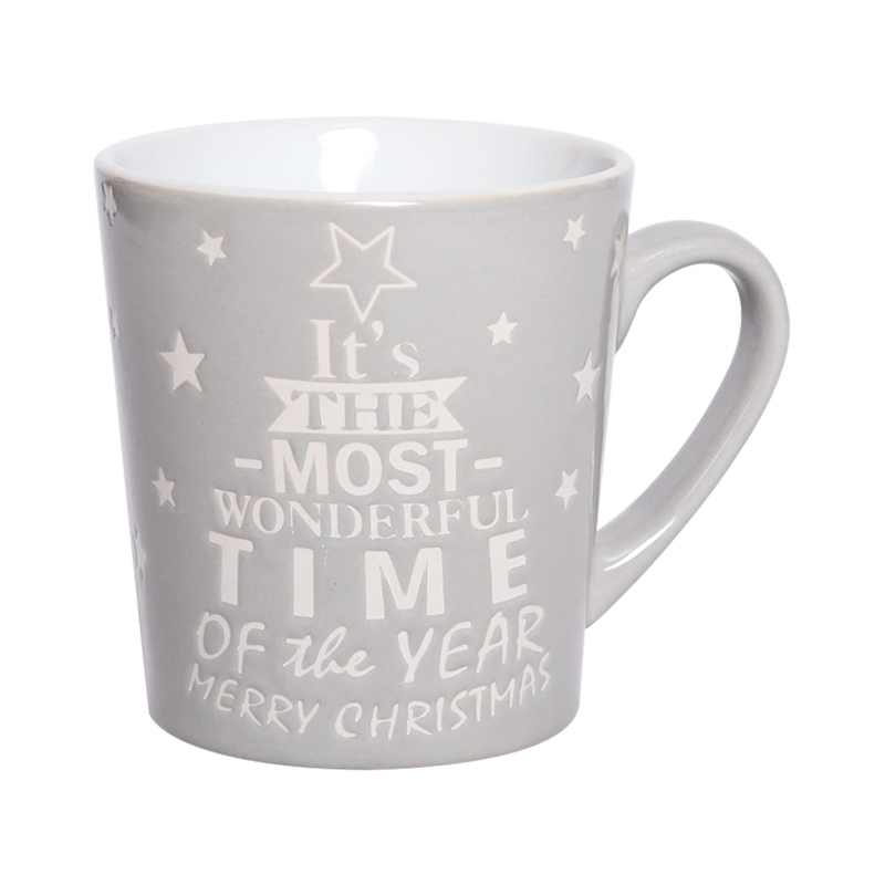 14oz/400ml Stoneware Mug With Christmas Design