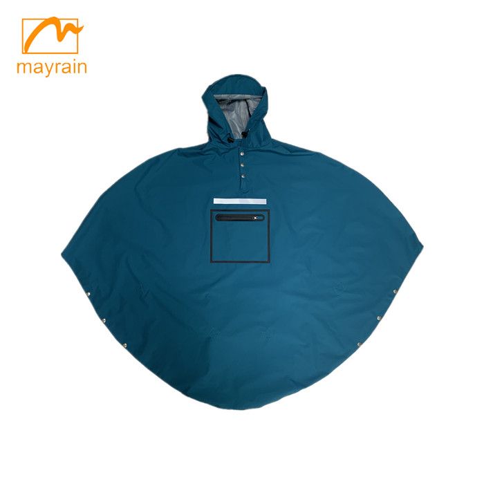 Hot selling polyester rain poncho