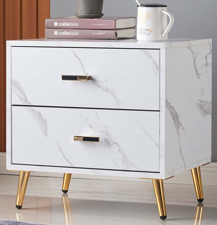 High quality Factory price Bedroom Furniture modern cabinet nightstand bedside table