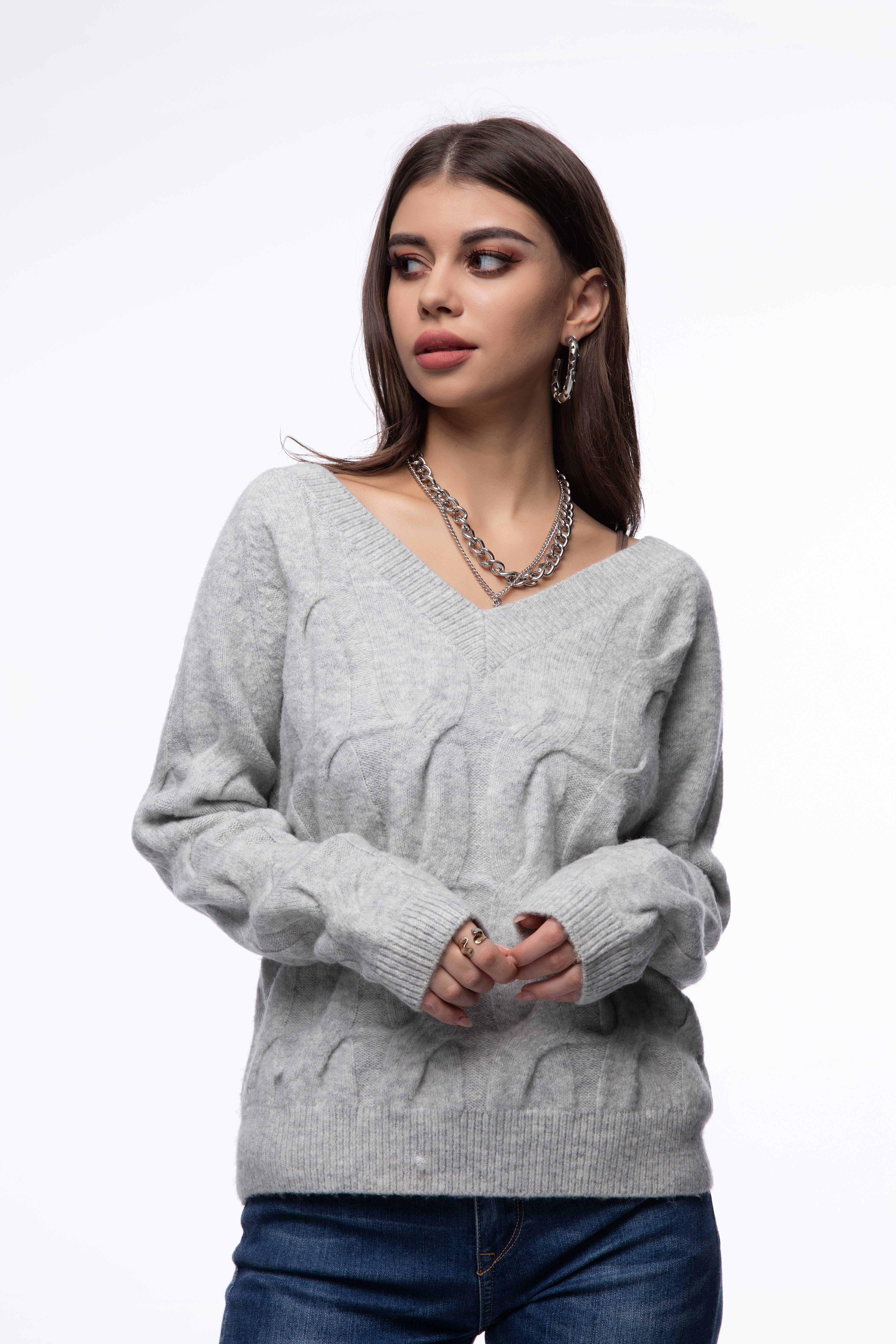 Ladies Knitted Pullover