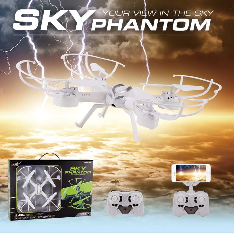 Rc Drone Flying Quadcopter Wifi Camera